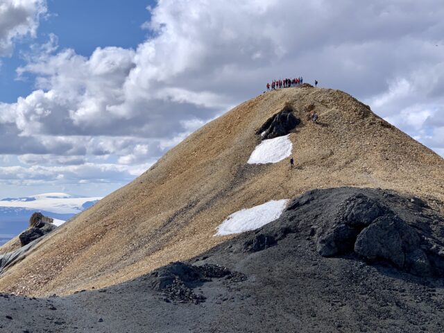 Summit of Snækollur, Kerlingarfjöll